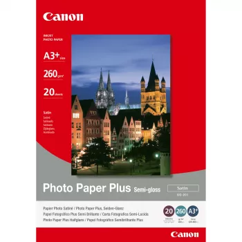 Canon SG-201 Papier fotograficzny półbłyszczący Photo Paper Plus A3+ - 20 arkuszy