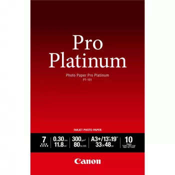 Canon PT-101 Pro Platinum Photo Paper A3 Plus - 10 arkuszy