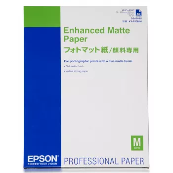 Epson Enhanced Matte Paper, DIN A2, 192 g/m², 50 arkuszy, 42 cm, mat, 260 µm, 192 g/m²