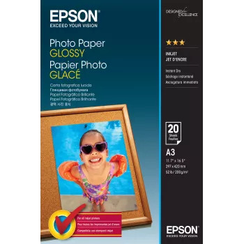Papier fotograficzny błyszczący Epson C13S042536 A3 20 arkuszy