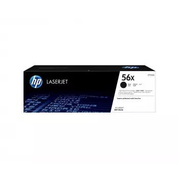 Oryginalny toner HP 56X o wysokiej wydajności, czarny, do drukarki LaserJet