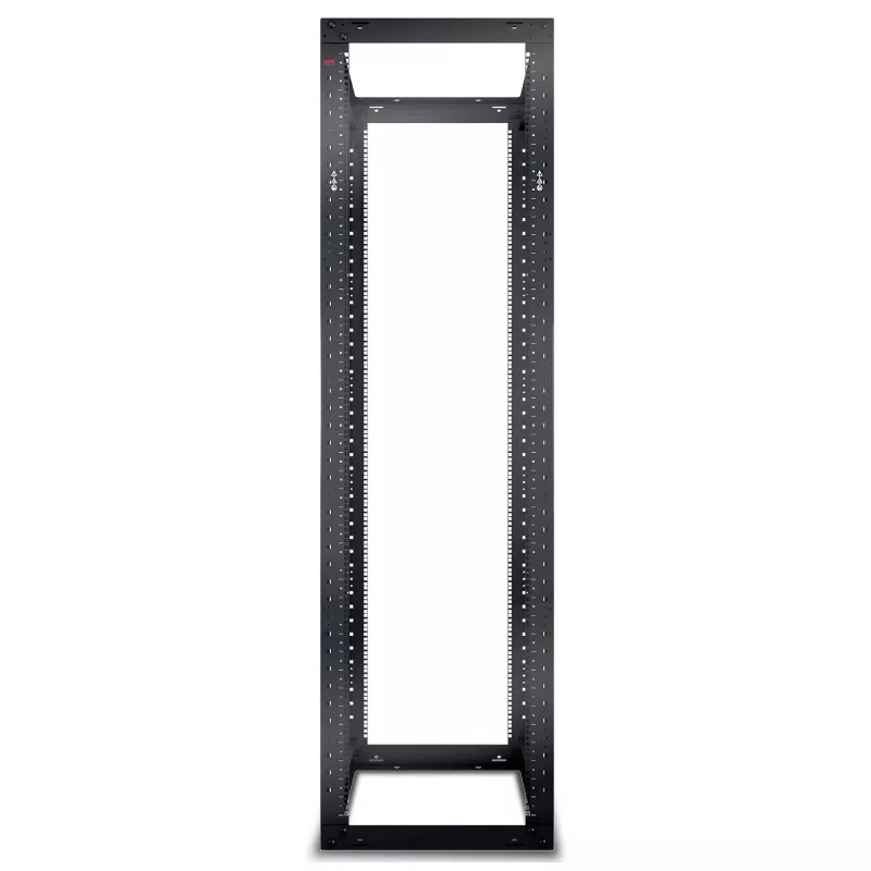 APC NetShelter AR203A - 4 Post Open Frame Rack 44U Square Holes