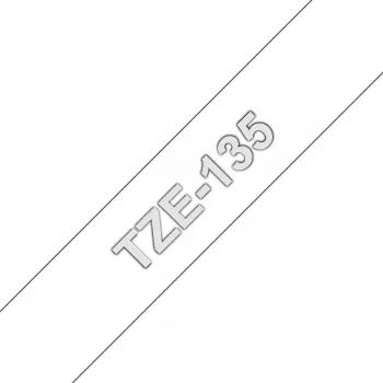 Taśma do drukarek etykiet Brother TZE-135 12mm czarny na białym