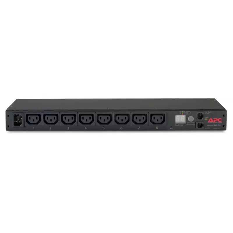 APC AP7820B jednostka dystrybucji zasilania (PDU) 8 gniazd AC 0U/1U Czarna