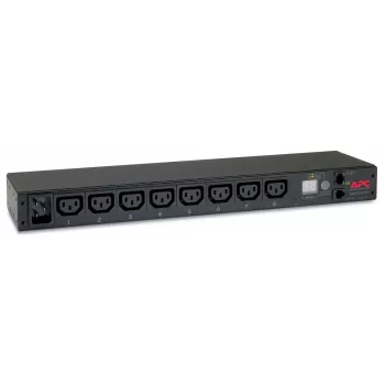 APC AP7821B jednostka dystrybucji zasilania (PDU) 8 gniazd AC 0U/1U czarny
