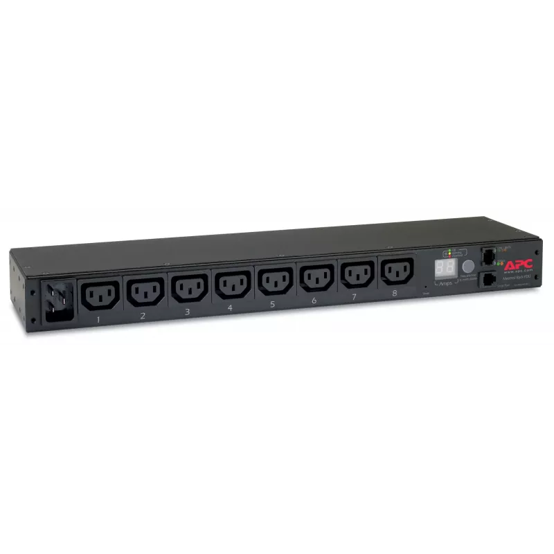 APC AP7821B jednostka dystrybucji zasilania (PDU) 8 gniazd AC 0U/1U czarny