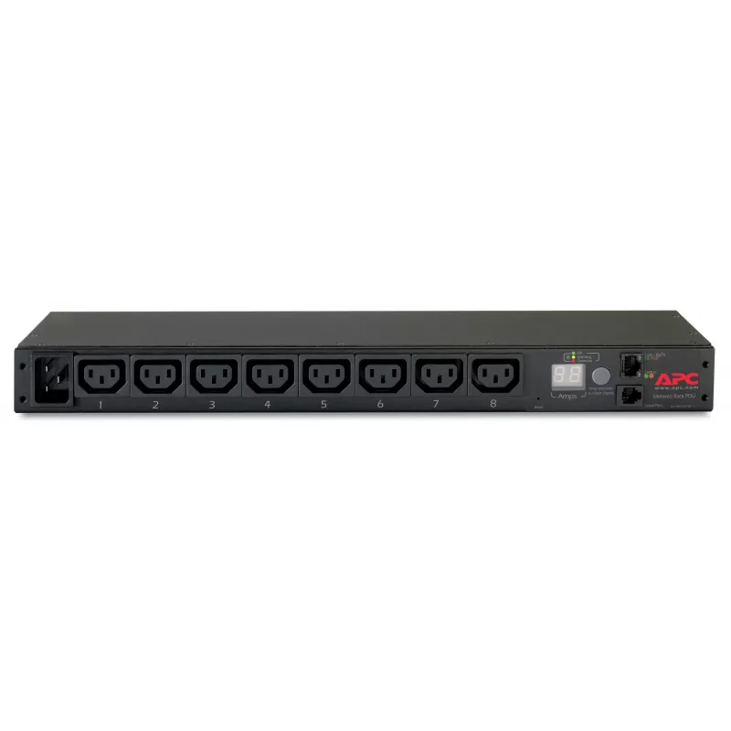 APC AP7821B jednostka dystrybucji zasilania (PDU) 8 gniazd AC 0U/1U czarny