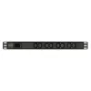APC Easy Rack PDU, Basic, 1U, 1-fazowa, 3,7 kW, 230 V, 16 A, 8 x gniazda C13, wejście IEC60320 C20