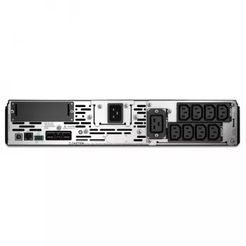 APC Smart-UPS X SMX2200RMHV2U - 2200VA, 8x C13 + 1x C19 gniazdo, USB, rozszerzalny czas pracy