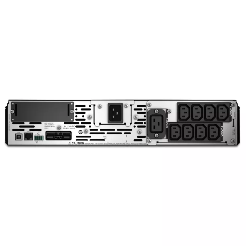 APC Smart-UPS X SMX2200RMHV2U - 2200VA, 8x C13 + 1x C19 gniazdo, USB, rozszerzalny czas pracy