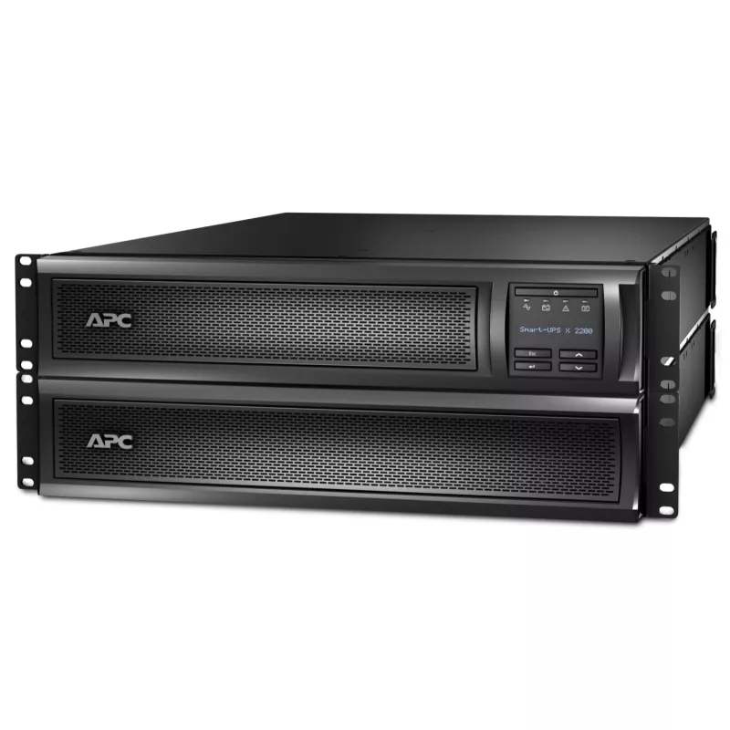APC Smart-UPS X SMX2200RMHV2U - 2200VA, 8x C13 + 1x C19 gniazdo, USB, rozszerzalny czas pracy