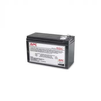 APC Battery Replacement Cartridge APCRBC114 (OEM), szczelny akumulator kwasowo-ołowiowy (VRLA), 12 V, 1 szt., 60 VAh, 5 lat, czarny