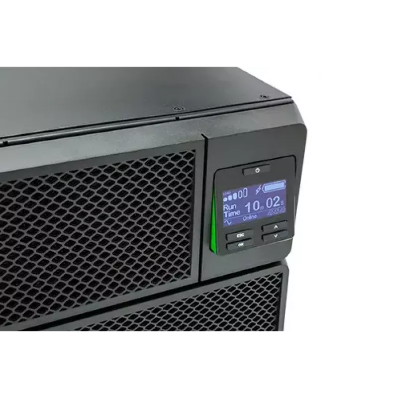 APC Smart-UPS On-Line SRT8KRMXLI - 8kW/VA, 6x C13 + 4x C19 + hardwire 1phase output, montowany w szafie, wbudowana karta sieciowa