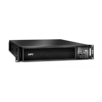 APC Smart-UPS On-Line, 3kVA, montaż w szafie 2U, 208V/230V, 6x C13+2x C19 gniazda IEC, SmartSlot, wydłużony czas podtrzymania, z zestawem szyn