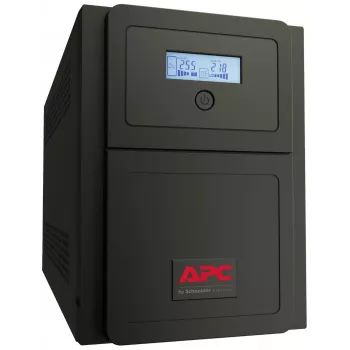 APC Easy UPS 1-fazowy Line-Interactive, 1000VA, Tower, 230V, 6 gniazd IEC C13, AVR, Dry Contact, LCD, bez obsługi karty sieciowej