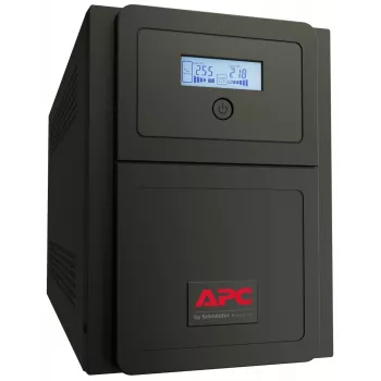 APC Easy UPS 1-fazowy Line Interactive, 1500VA, Tower, 230V, 6 gniazd IEC C13, AVR, styk suchy, LCD, bez obsługi karty sieciowej