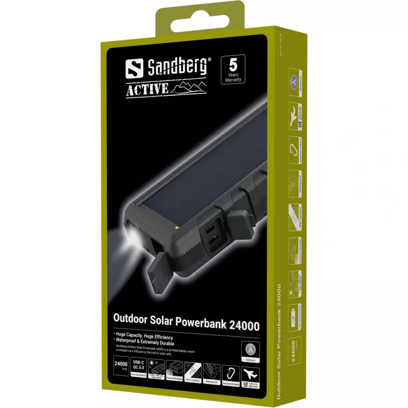 Powerbank Sandberg Outdoor Solar Powerbank 24000