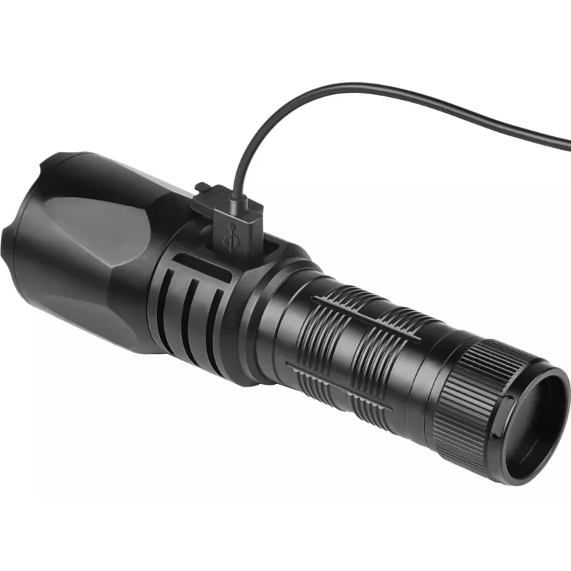 Sandberg Survivor Torch Powerbank 5000, Latarka ręczna, Czarny, Aluminium, IPX4, -30 - 40 °C, FCC, RoHS, UKCA, CE