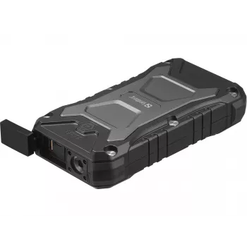 Sandberg Survivor Powerbank 20000 PD30W, 20000 mAh, ładowanie bezprzewodowe, czarny