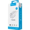 Sandberg AC Charger Dual USB-C PD65W EU, do użytku wewnętrznego, AC, 20 V, 3,25 A, biała