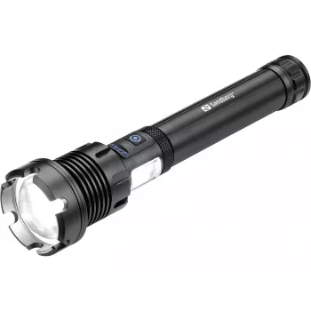 Sandberg Survivor 7in1 Torch Powerbank 10000, latarka ręczna, Czarny, Aluminium, LED, 2 lampy, 500 lm