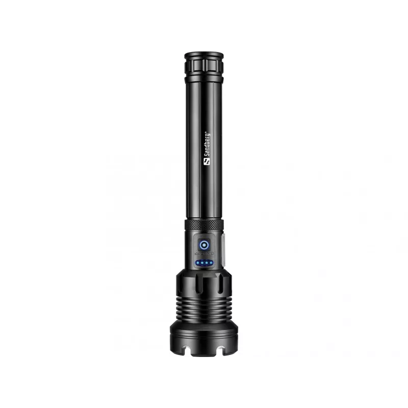 Sandberg Survivor 7in1 Torch Powerbank 10000, latarka ręczna, Czarny, Aluminium, LED, 2 lampy, 500 lm