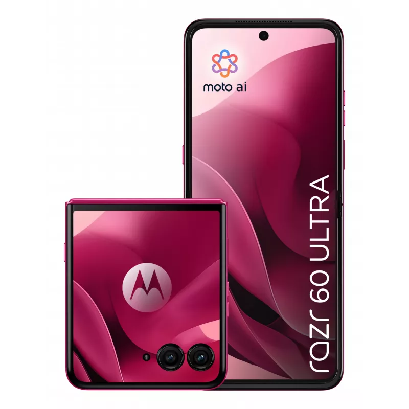 Motorola razr 60 ultra 17,7 cm (6,96 cala) Dual SIM Android 15 5G USB Type-C 16 GB 512 GB 4700 mAh Różowy