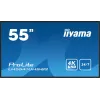 iiyama LH5541UHS-B2 Wyświetlacz sygnalizacyjny w obudowie kiosku 138,7 cm (54,6 cala) LCD 500 cd/m² 4K Ultra HD Czarny Wbudowany procesor 24/7
