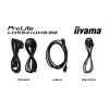 iiyama LH5541UHS-B2 Wyświetlacz sygnalizacyjny w obudowie kiosku 138,7 cm (54,6 cala) LCD 500 cd/m² 4K Ultra HD Czarny Wbudowany procesor 24/7