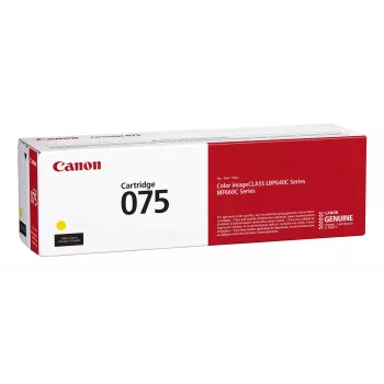 Canon 075 wkład z tonerem 1 szt. Oryginalny Żółty