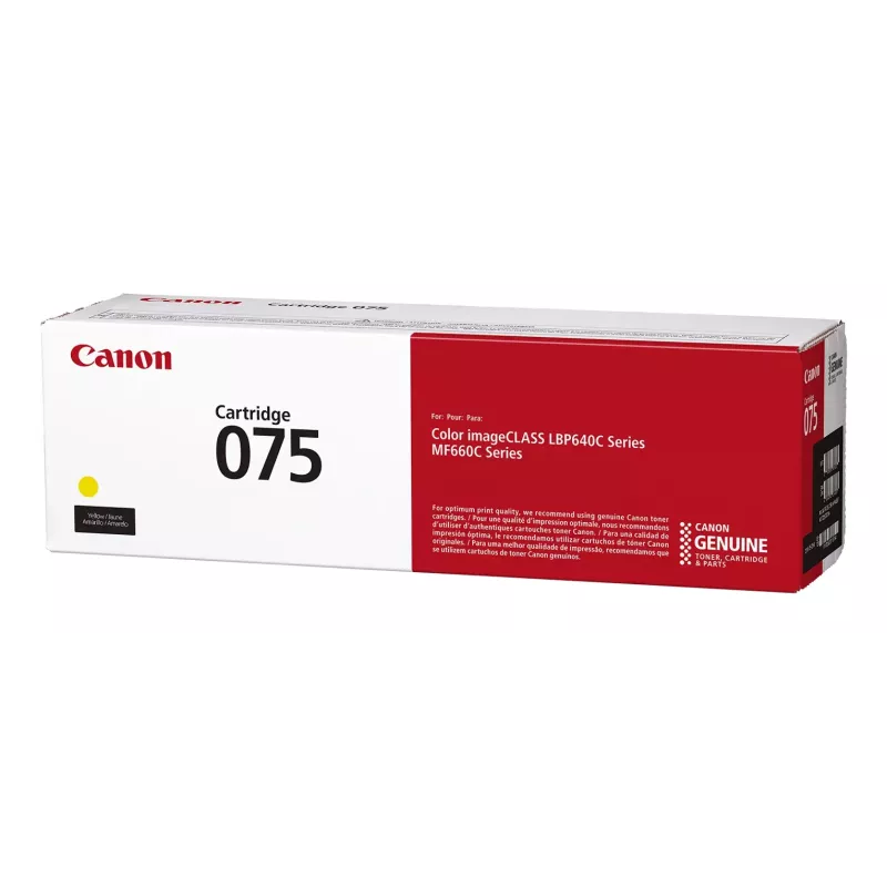 Canon 075 wkład z tonerem 1 szt. Oryginalny Żółty