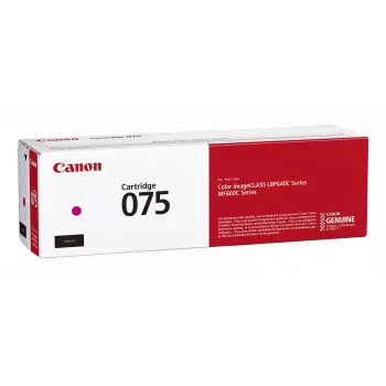 Canon 075 kartridż z tonerem 1 szt. Oryginalny magenta