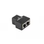 Rozdzielacz kablowy Lanberg ADS-RJ45-2RJ45-OS Czarny