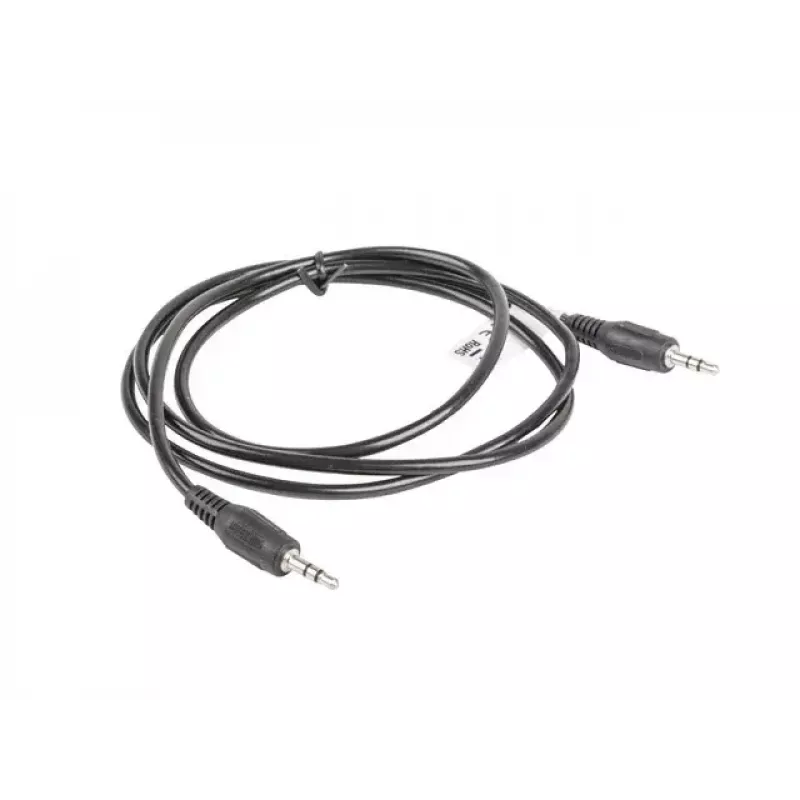 Kabel audio LANBERG 3.5mm męski–męski 1.2 m Czarny