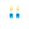 Kabel światłowodowy LANBERG FO-LULU-SD11-0020-YE, 2 m, G.657.A1, LC–LC, żółty