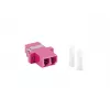Adapter światłowodowy LANBERG MM LC/UPC duplex OM4
