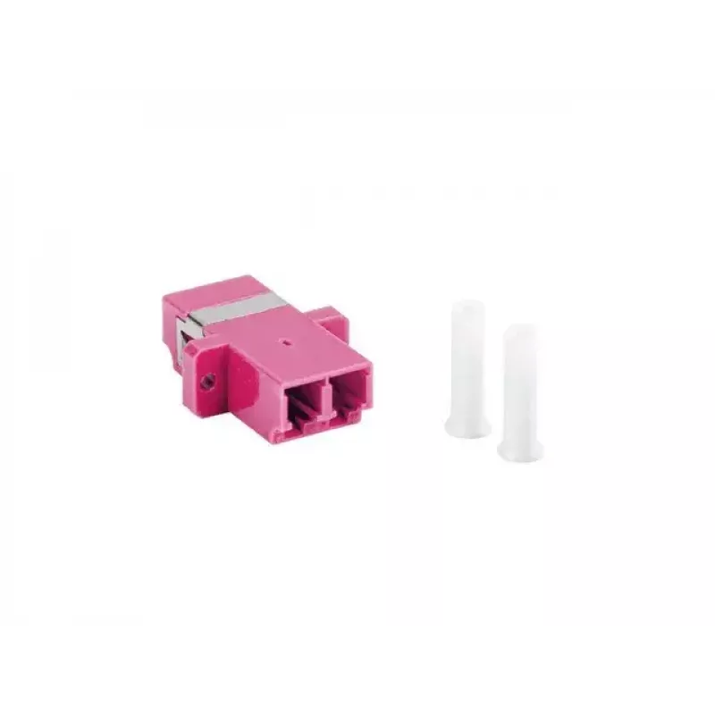 Adapter światłowodowy LANBERG MM LC/UPC duplex OM4