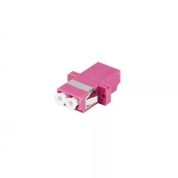 Adapter światłowodowy LANBERG MM LC/UPC duplex OM4