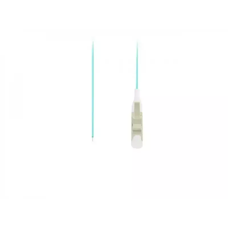 Pigtail światłowodowy LANBERG MM LC/UPC OM3 50/125 Easy Strip 2 m aqua