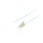 Pigtail światłowodowy LANBERG MM LC/UPC OM3 50/125 Easy Strip 2 m aqua