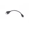 Kabel USB 2.0 LANBERG OEM-0006 — USB A na Micro-USB B, 0,15 m, czarny