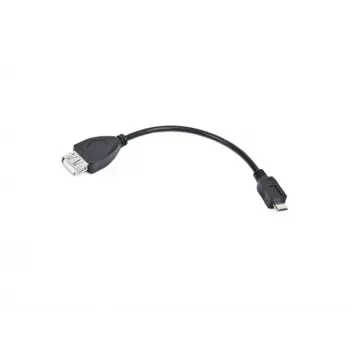 Kabel USB 2.0 LANBERG OEM-0006 — USB A na Micro-USB B, 0,15 m, czarny