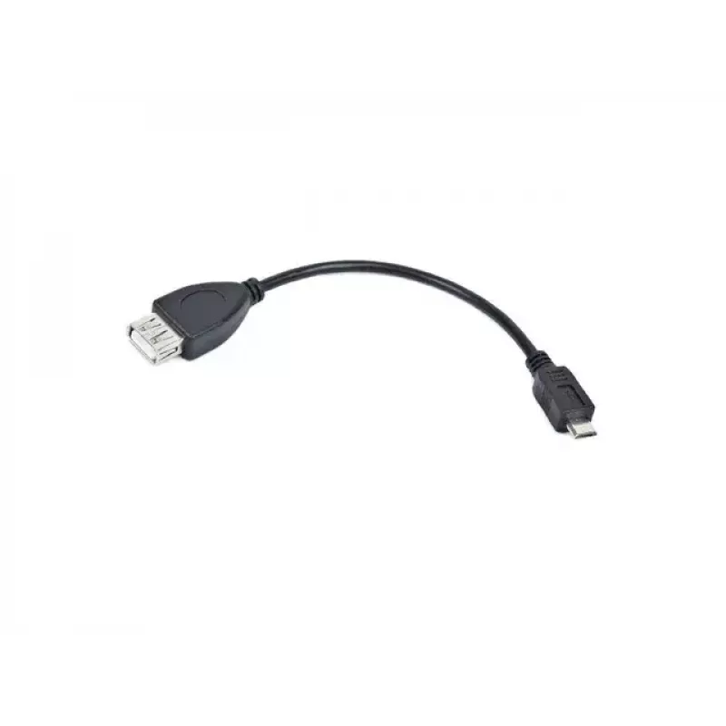 Kabel USB 2.0 LANBERG OEM-0006 — USB A na Micro-USB B, 0,15 m, czarny