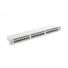 Lanberg Patch Panel 24 port 1U, kat. 6, ekranowany, szary