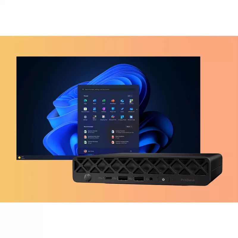 Mini PC HP ProDesk 4 Mini G1i Intel Core Ultra 5 225T 16GB 512GB SSD Intel Graphics Windows 11 Pro