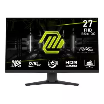 MSI MAG 272F monitor komputerowy 68,6 cm (27 cali) 1920 x 1080 pikseli Full HD Czarny