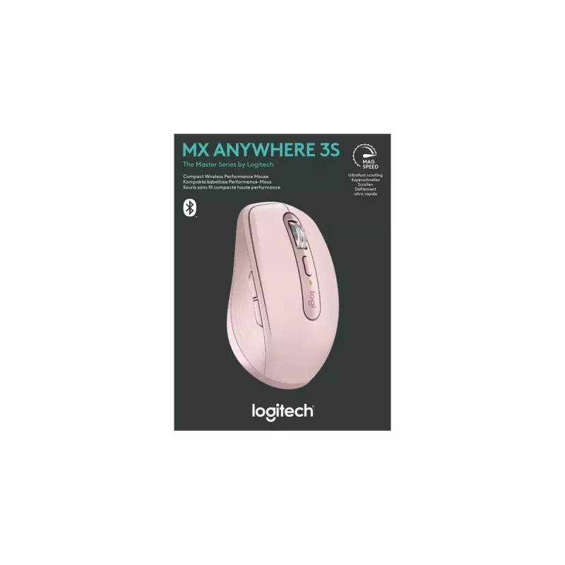 Mysz Logitech MX 3S Różowa USB Optyczna
