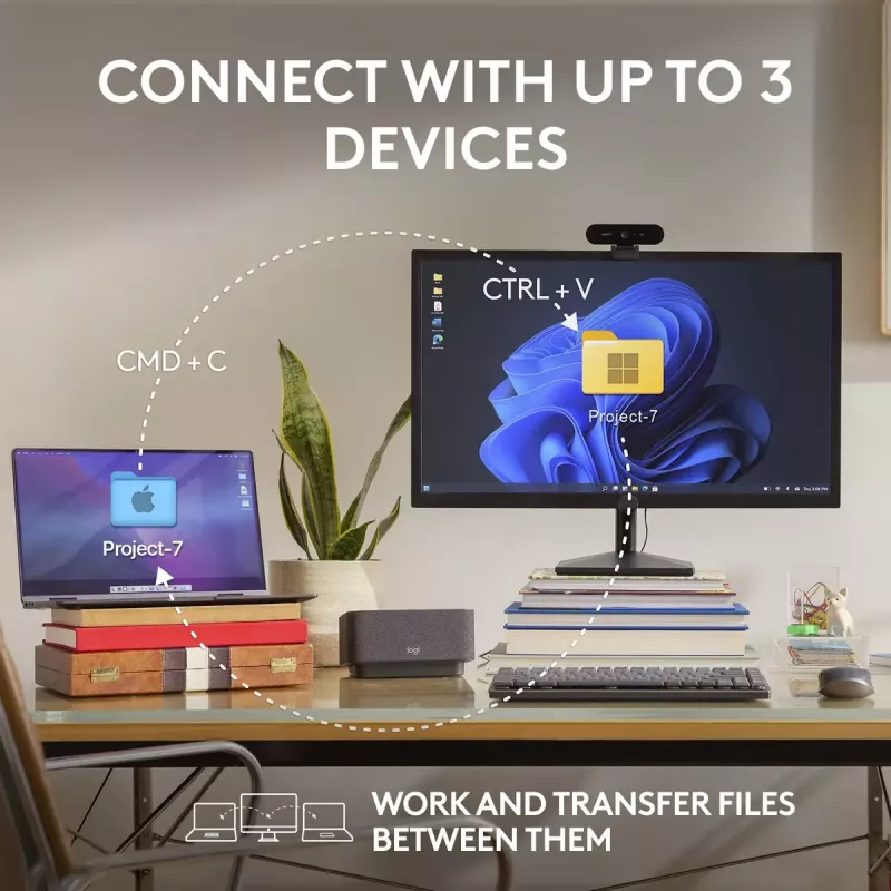 Mysz Logitech MX 3S Różowa USB Optyczna
