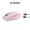 Mysz Logitech MX 3S Różowa USB Optyczna