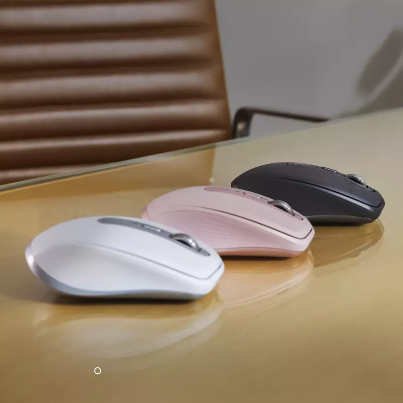Mysz Logitech MX 3S Różowa USB Optyczna